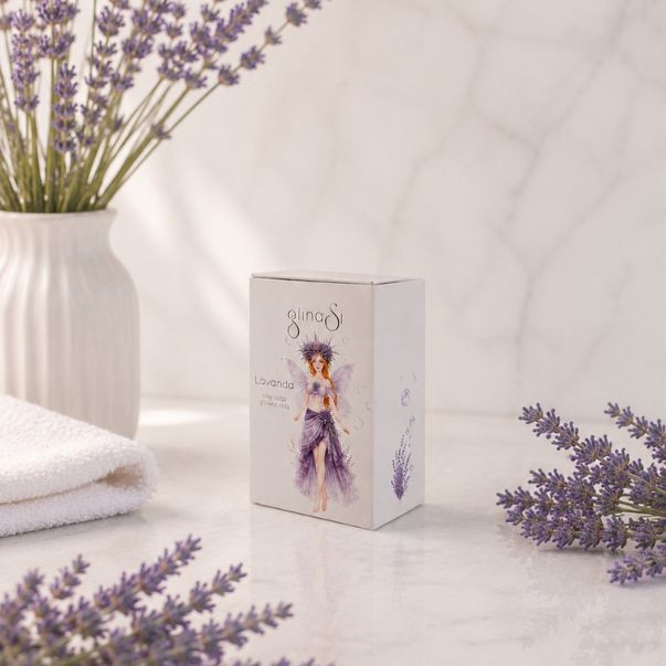 GlinaSi clay soap Lavanda