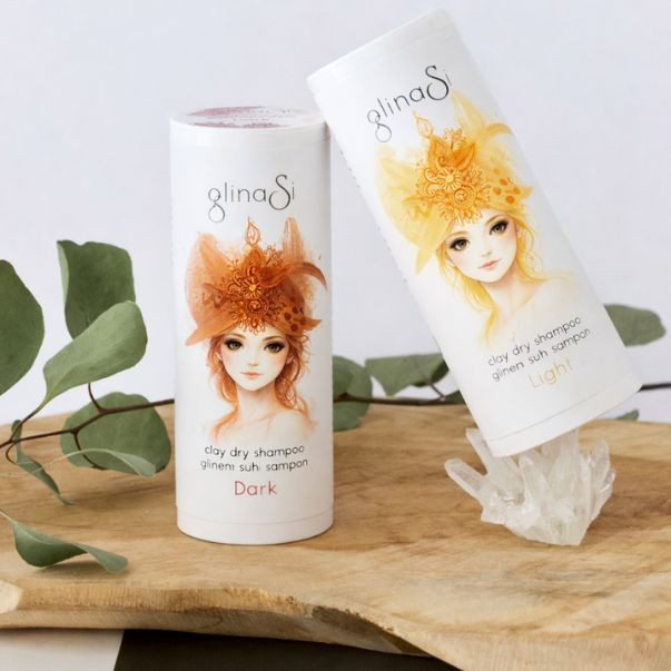 Clay dry shampoo Dark