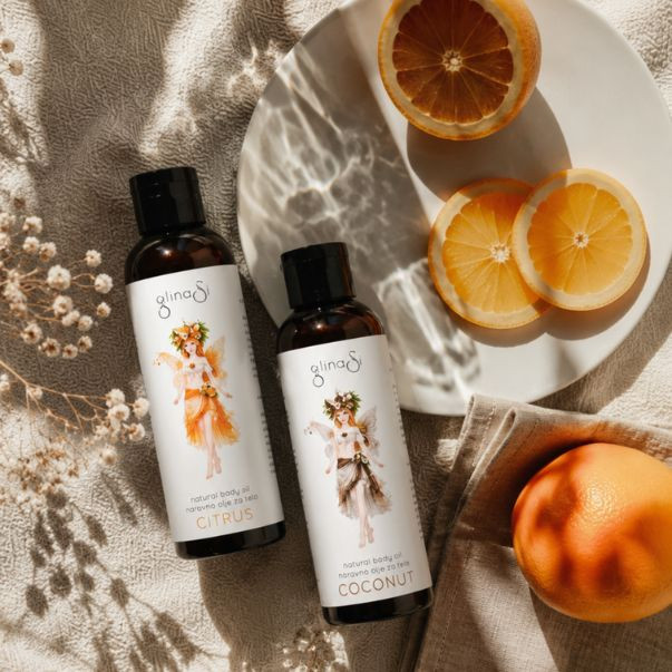 Natural Body Oil Set – COCONUT & CITRUS